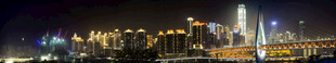 城市璀璨夜景