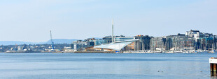 海滨城市风光