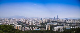 城市全景风光