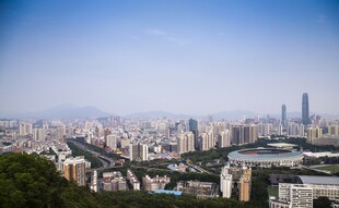 城市天际线景观
