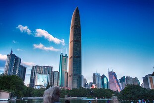 深圳地标建筑城市风光
