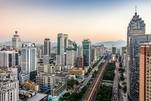 城市天际线景观