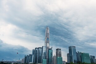 深圳繁华都市天际线