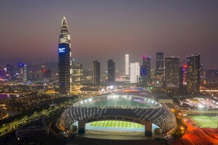 深圳体育中心夜景