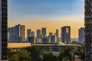 深圳城市黄昏