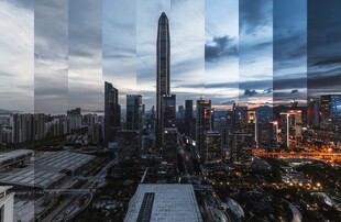 深圳福田cbd分时摄影