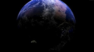 蓝色地球宇宙中的家园