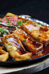 铁板烧豆腐