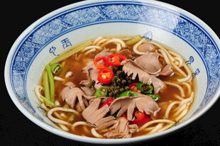 腰花面
