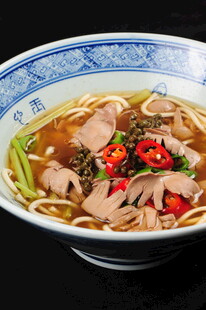 腰花汤面