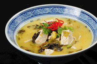 酸菜豆腐汤