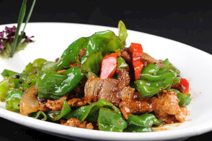 青椒炒肉