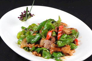 青椒炒肉