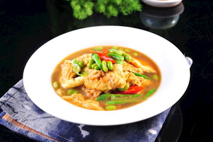 毛豆烧鸡蛋