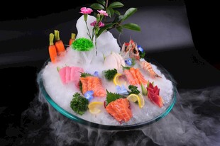 三文鱼海鲜刺身拼盘
