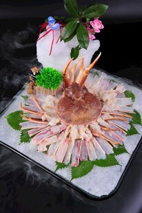 海蟹刺身