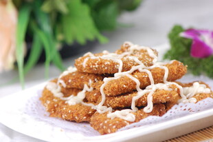 香酥芝士炸猪排