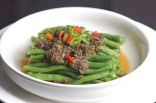 肉末四季豆