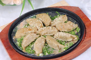 香煎饺子 