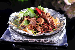 锡纸牛肉 