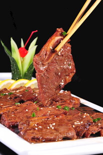 美味香辣牛肉片