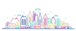 城市插画