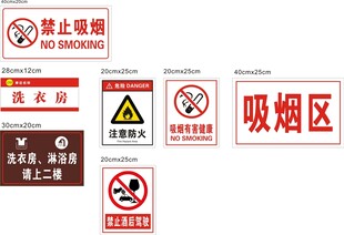 公共场所各类警示标识集合