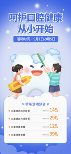 牙齿海报