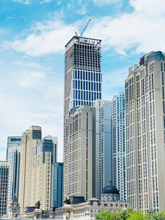 都市高楼林立景观