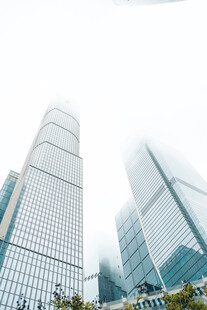 都市摩天大楼景观