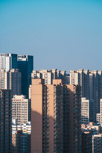 城市高楼林立景观