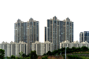 城市高楼林立景观
