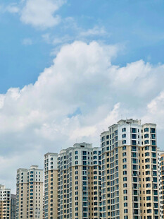 城市高楼林立景观