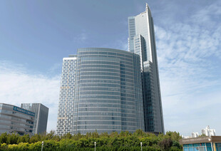 现代都市摩天大楼景观