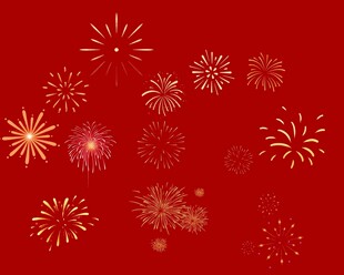烟花素材种类大全