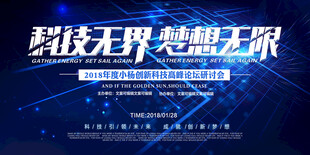  科技会议背景