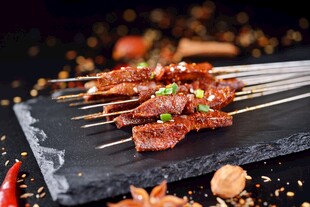 美味烤串鲜香诱人