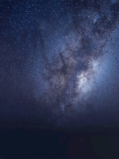 璀璨星空下的壮丽银河