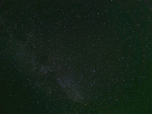 深邃夜空下的璀璨星河