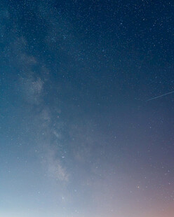 梦幻星空夜景