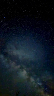 璀璨星空下的梦幻银河