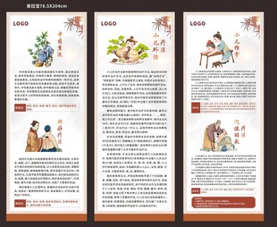 中医易拉宝
