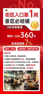 街区入口商铺