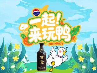 一起玩鸭主题广告图