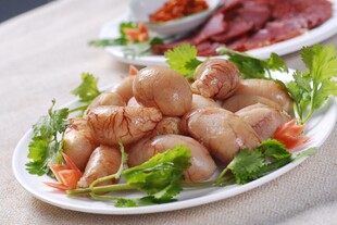 美味鸡肉蔬菜拼盘