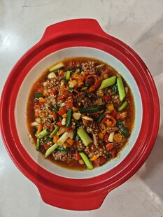 腰花混合菜肴