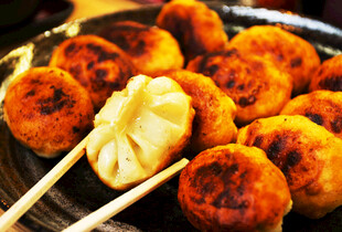 美味煎饺与丸子