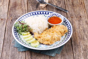 日式炸物盖饭套餐