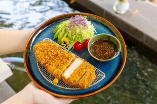 美味炸猪排套餐