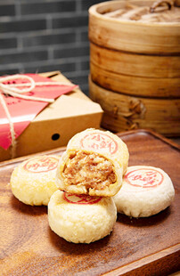 传统美味月饼展示